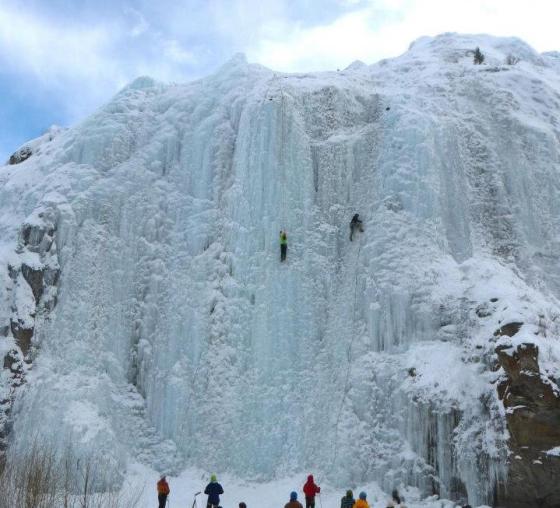 lake city ice climbing